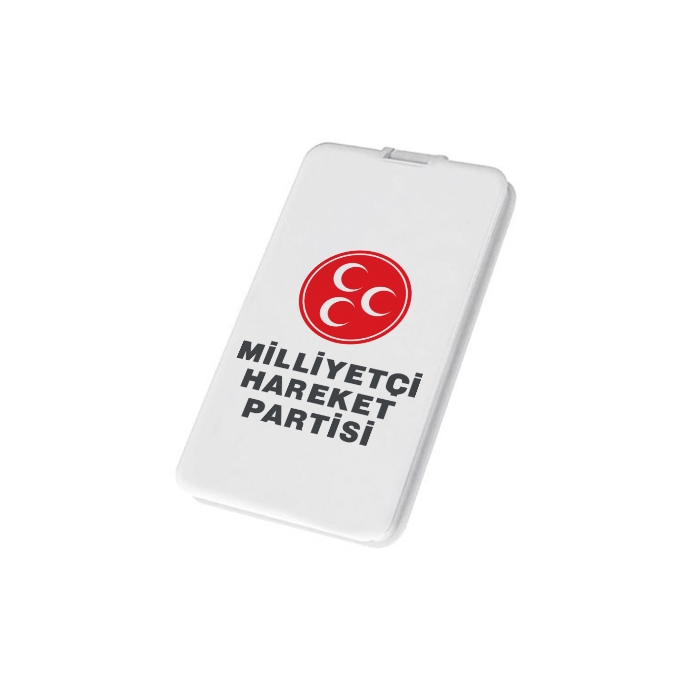 MHP Logo Baskılı Ayna - Kare