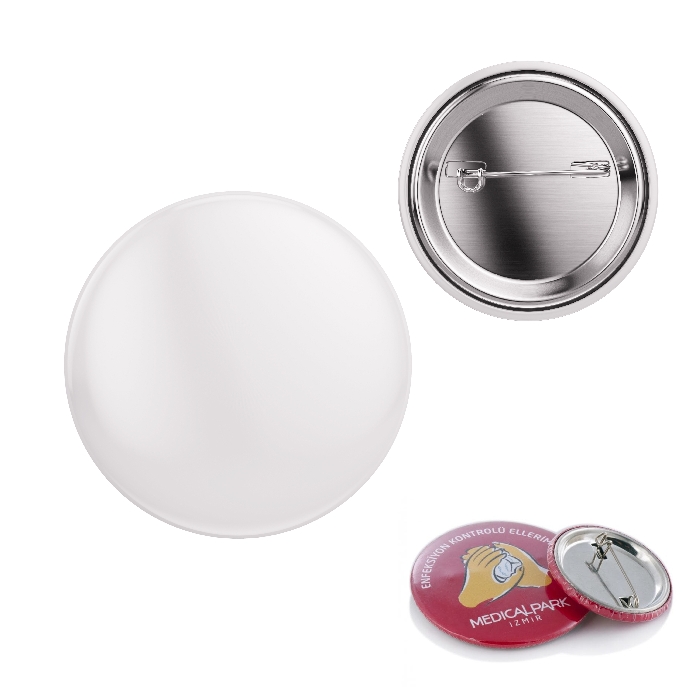 98018 - Promosyon İğneli Metal Rozet