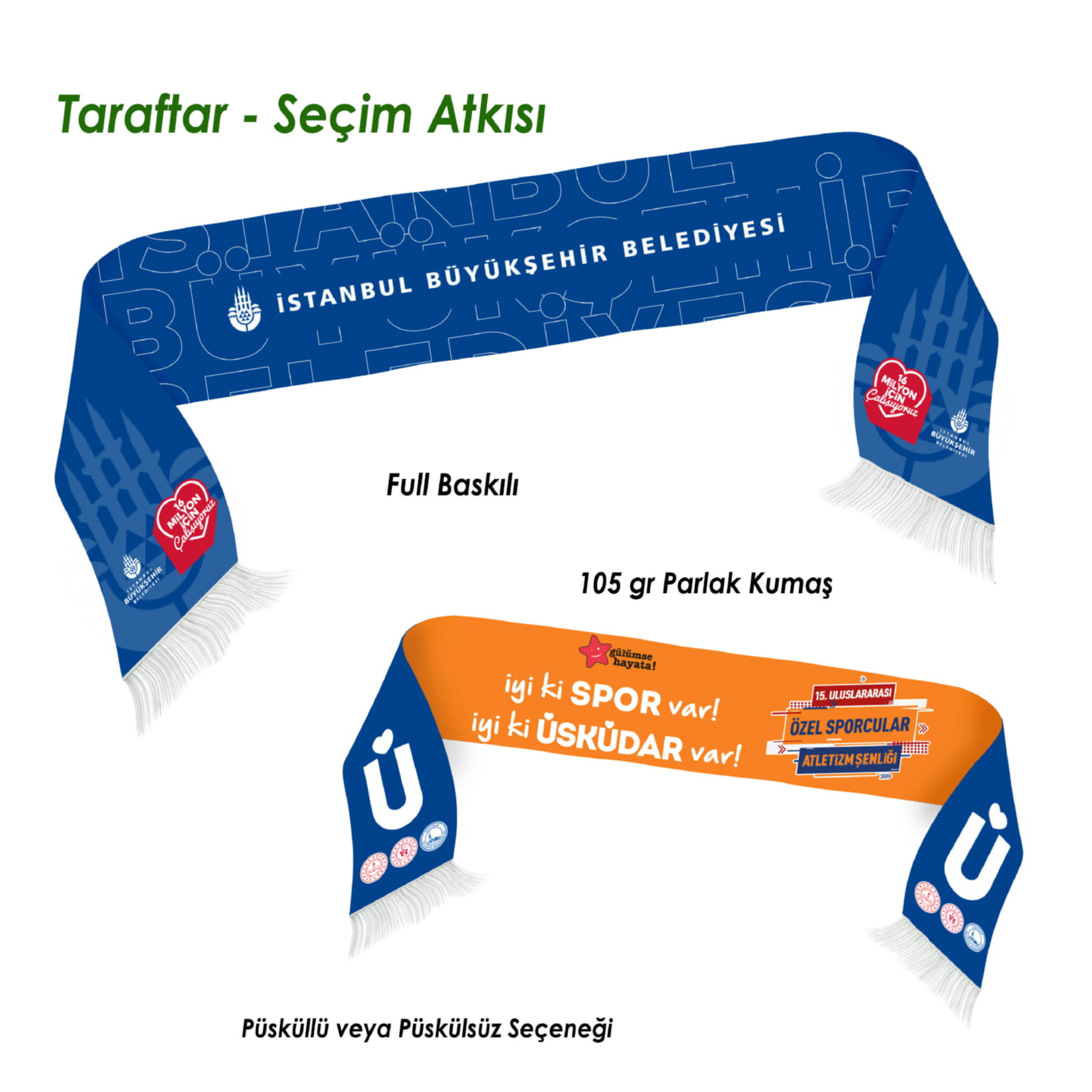 Taraftar - Seçim Atkısı