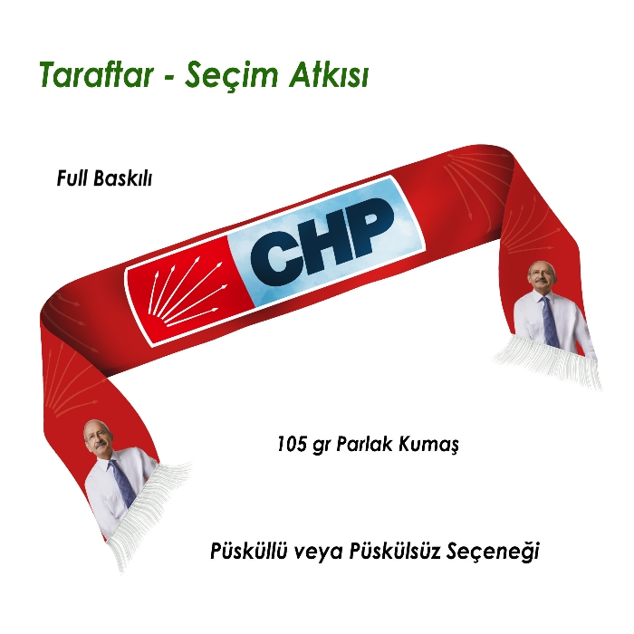 Cumhuriyet Halk Partisi Seçim Atkısı