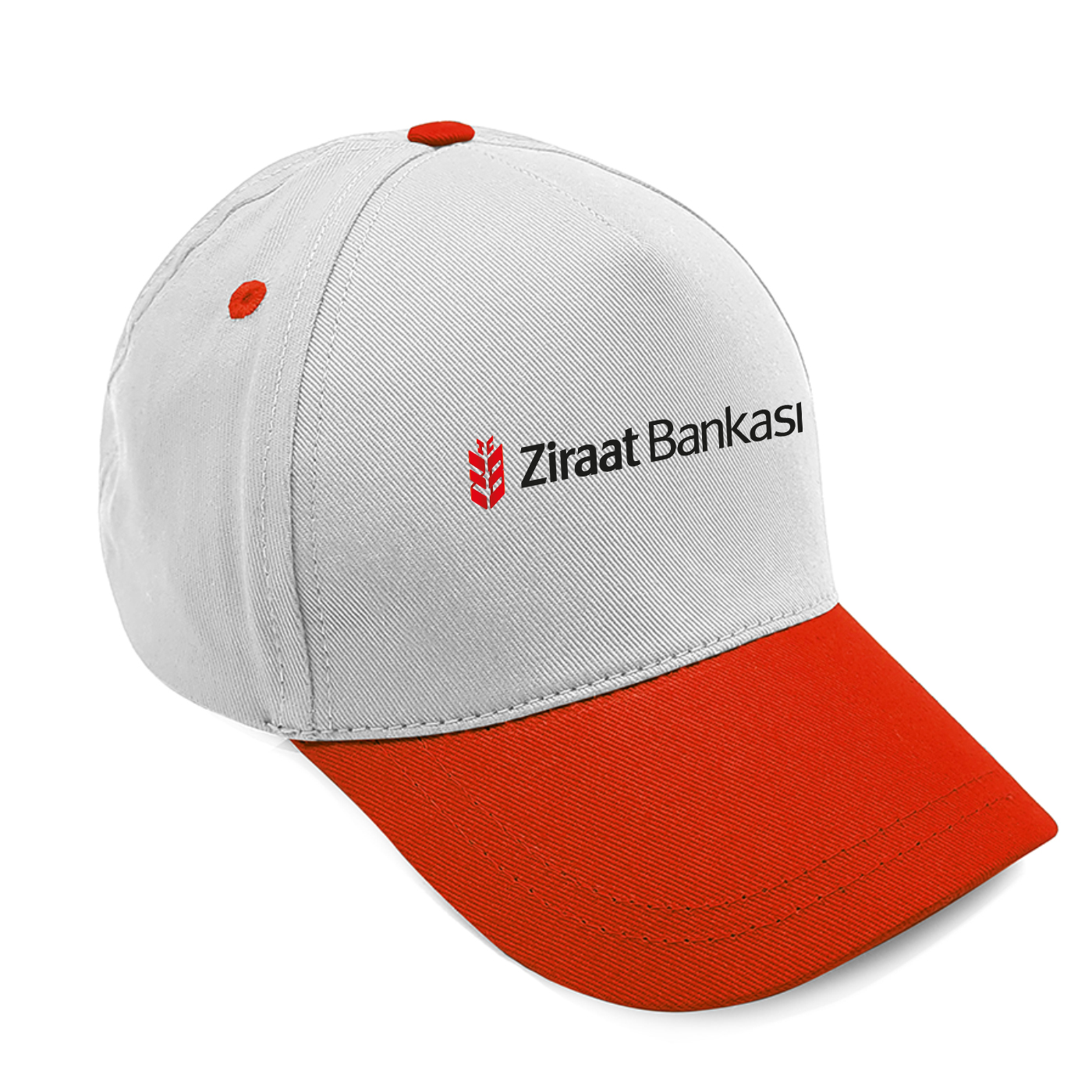 Promosyon Şapka - Pamuk - Kırmızı Siper