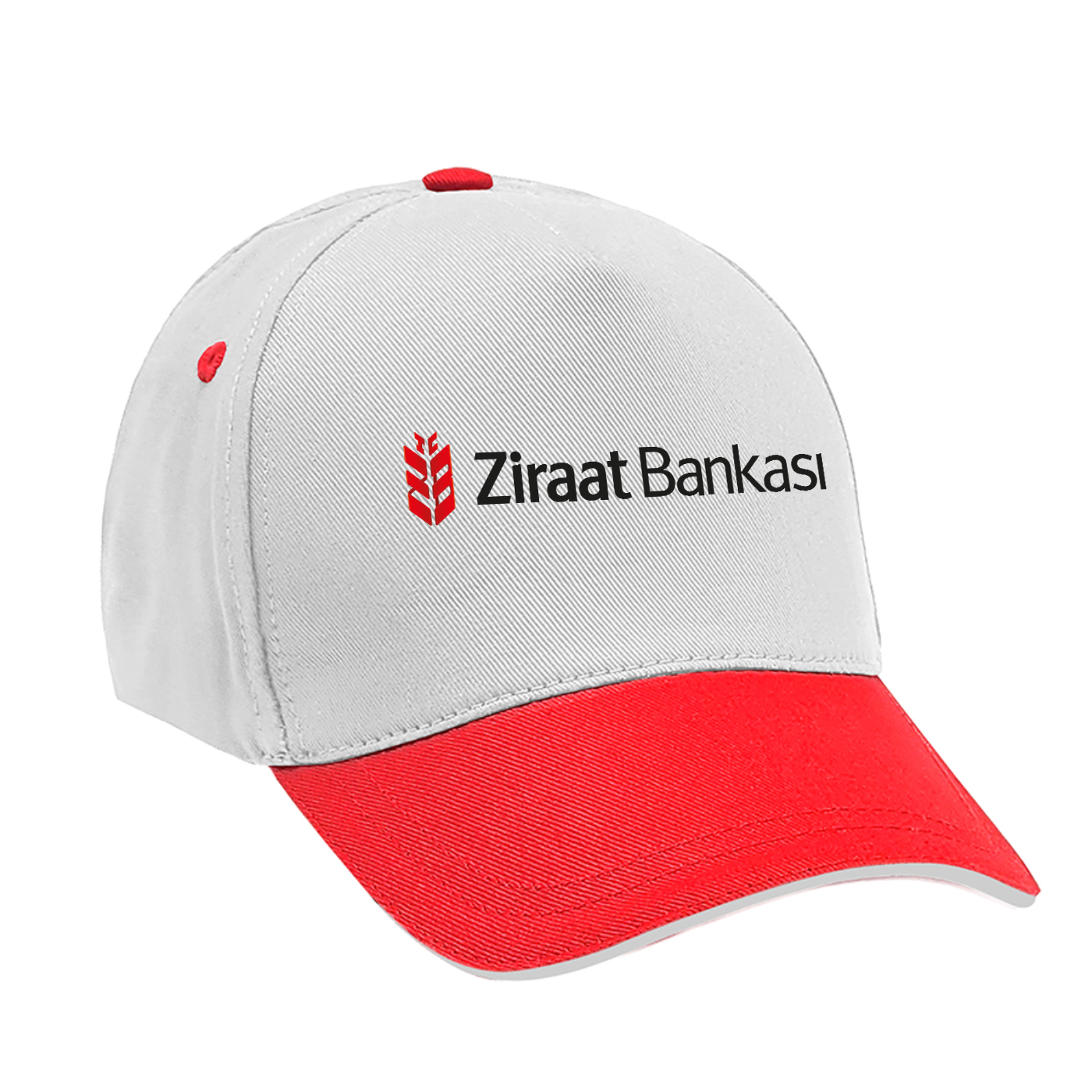 Promosyon Şapka - Pamuk - Kırmızı Siper