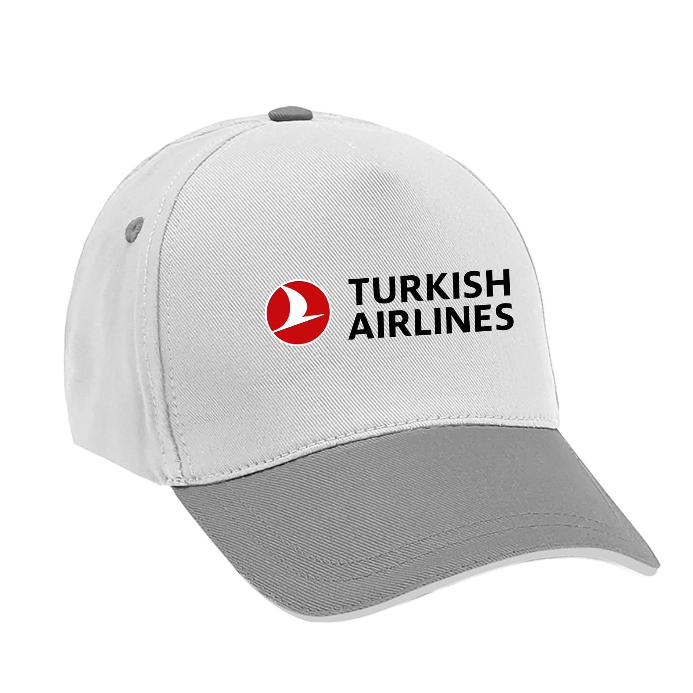 Promosyon Şapka - Pamuk - Gri Siper