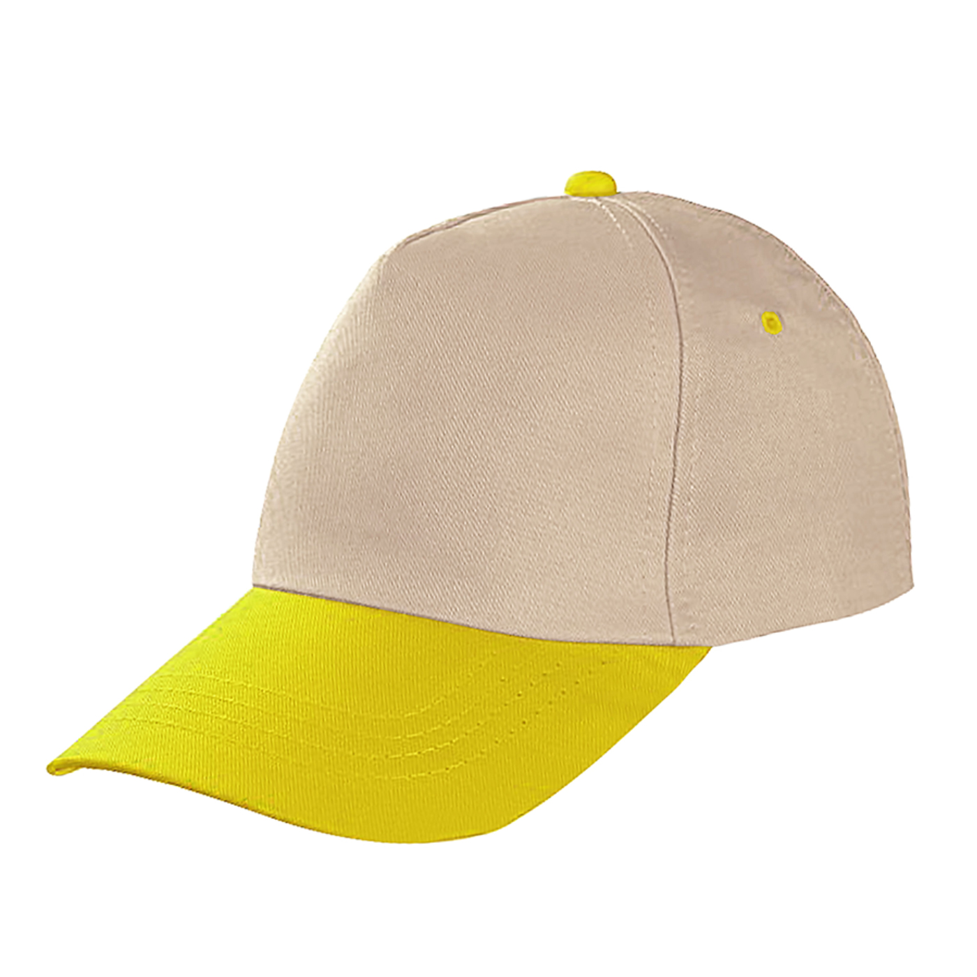 Promosyon Şapka - Bej - Sarı