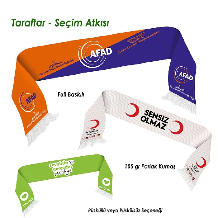 Taraftar - Seçim Atkısı