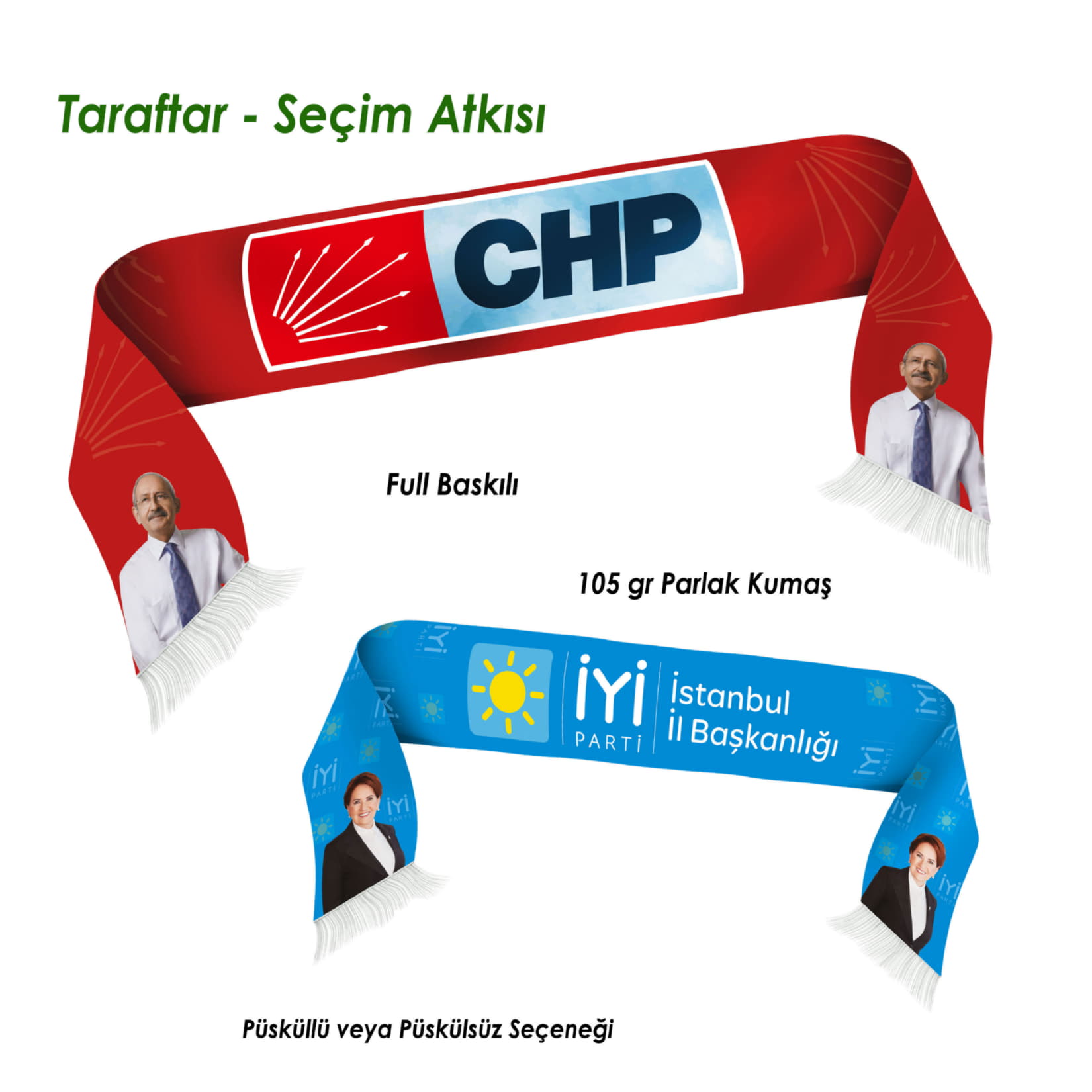 Taraftar - Seçim Atkısı