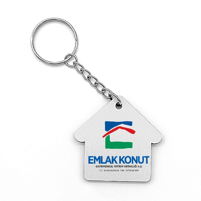 Ahşap Anahtarlık Ev