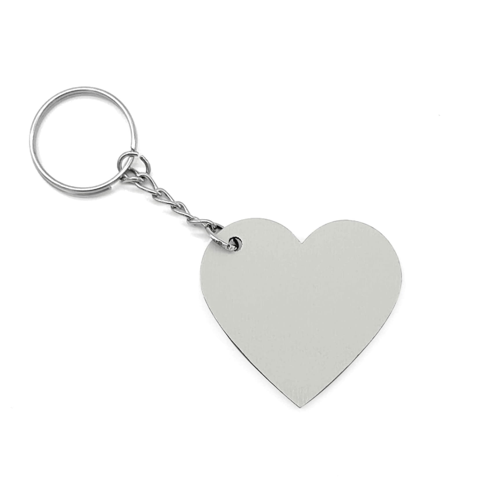 Ahşap Anahtarlık Kalp