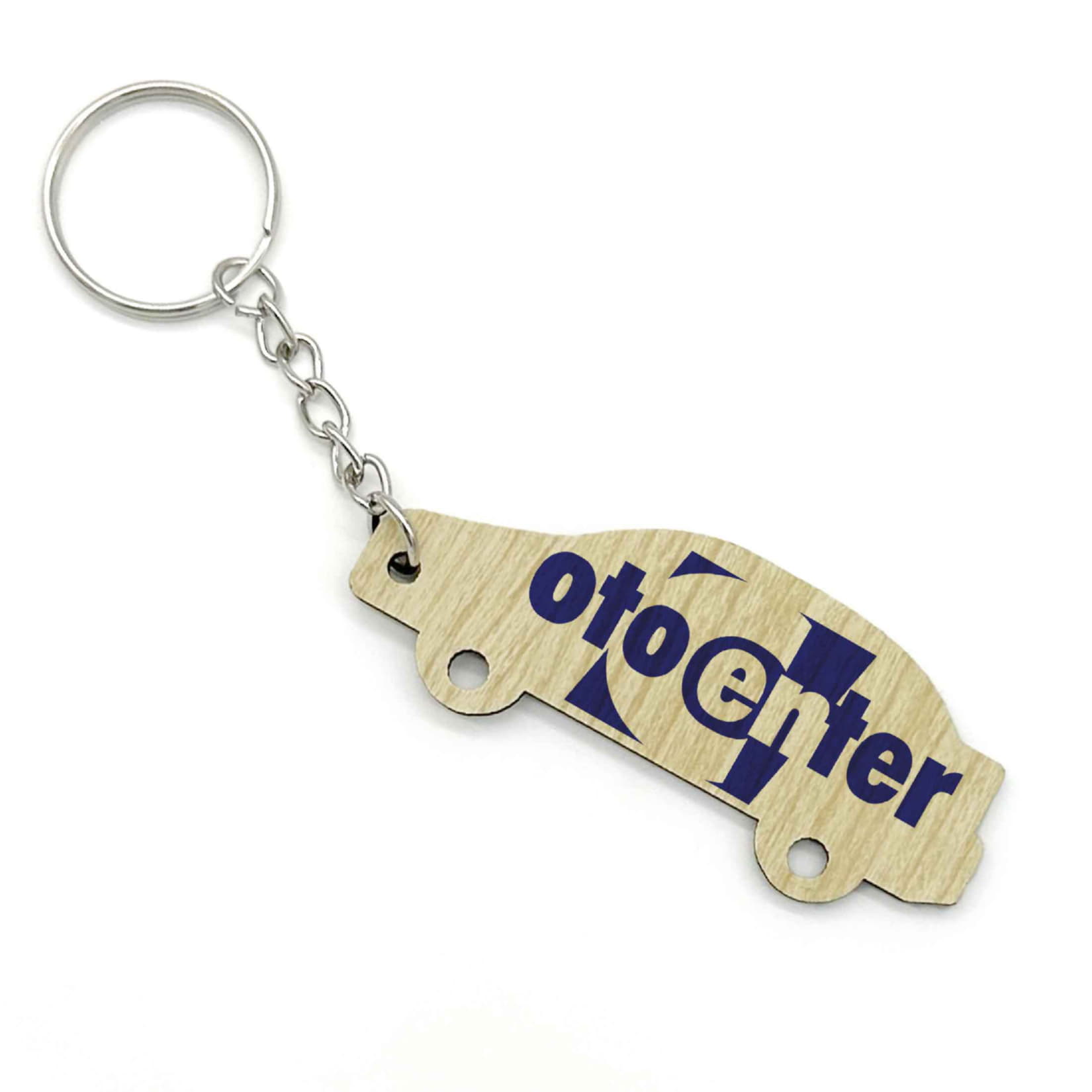 Araba Şeklinde Ahşap Anahtarlık