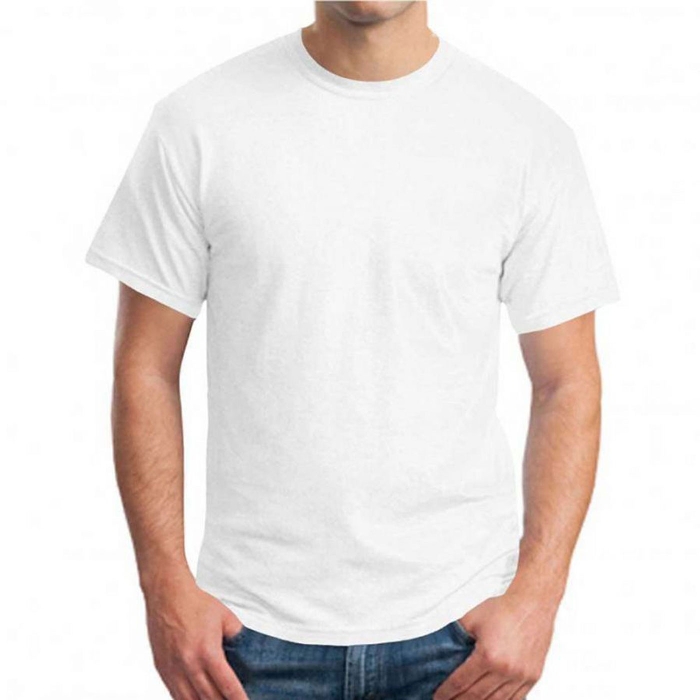 Stoklu Beyaz T-Shirt