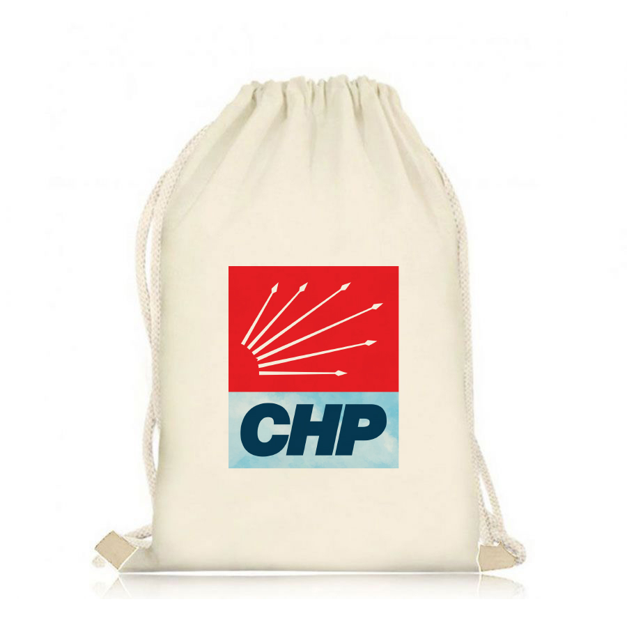 Cumhuriyet Halk Partisi Logo Baskılı Çanta