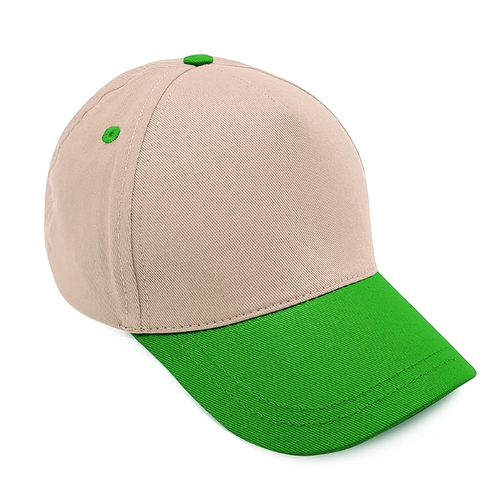 Promosyon Şapka - Pamuk - Yeşil Siper