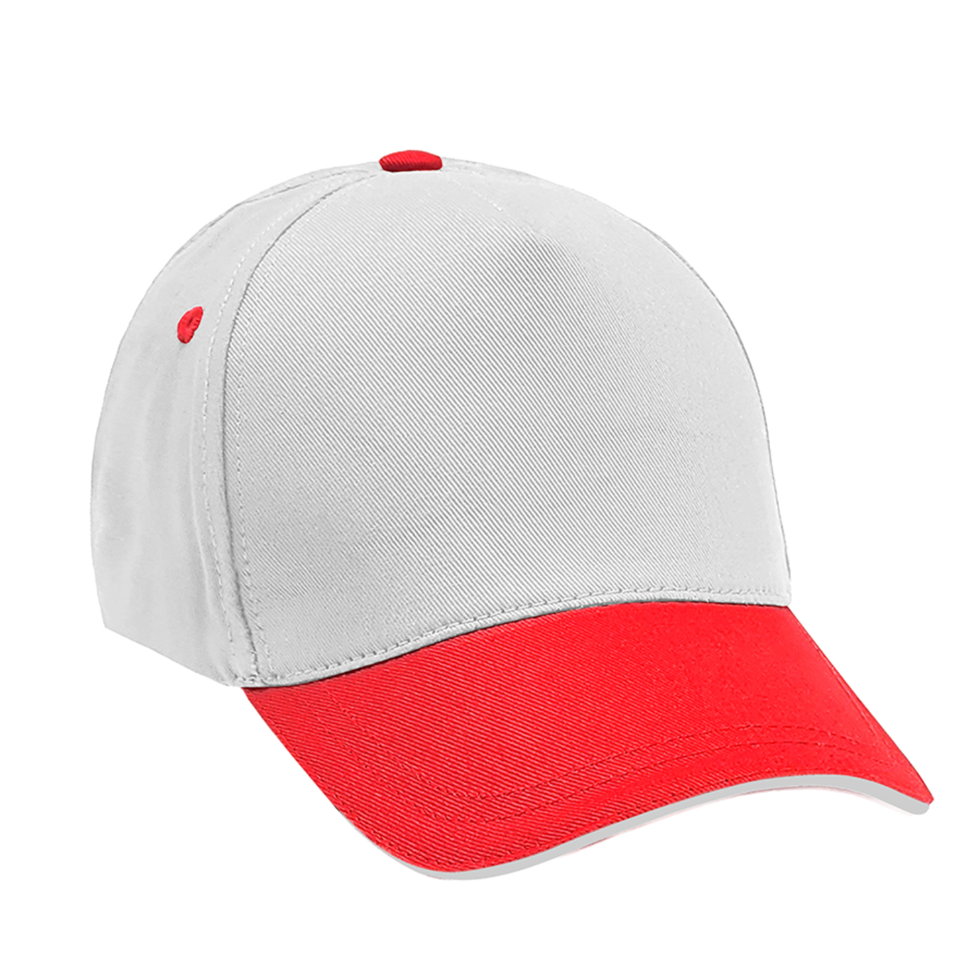 Promosyon Şapka - Pamuk - Kırmızı Siper