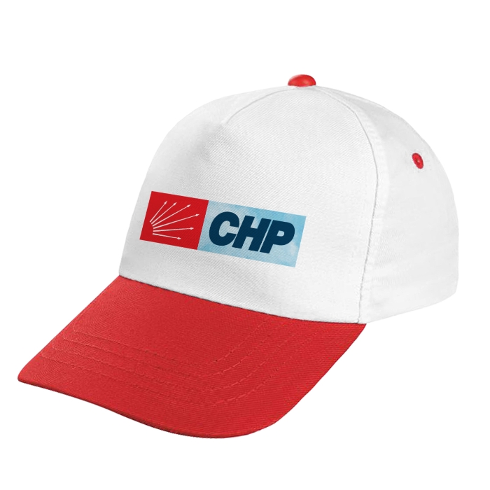 CHP Logo Baskılı Şapka