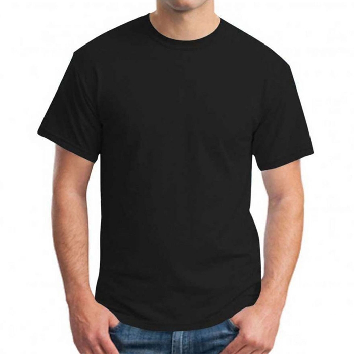 Siyah Sıfır Yaka T-Shirt