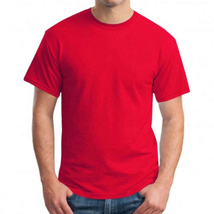 Stoklu Kırmızı T-Shirt