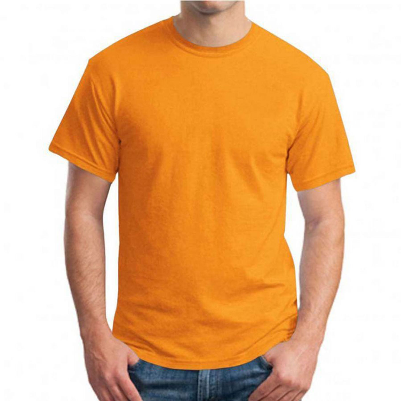 Modern Tarzıyla Turuncu ( Orange ) T-Shirt