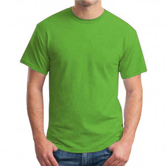Stoklu Yeşil T-Shirt