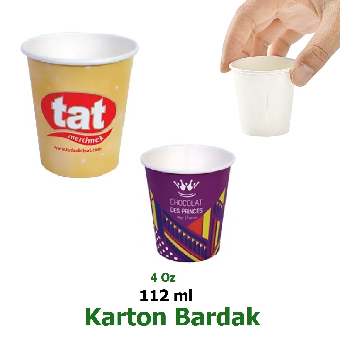 Çevre Dostu Karton Bardak