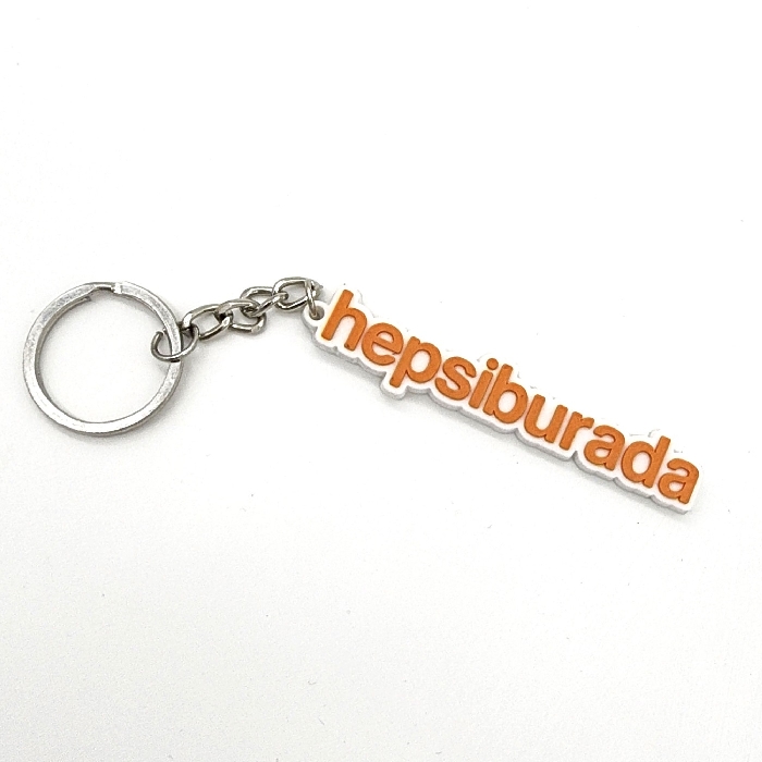 Hepsi Burada Promosyon Kauçuk Anahtarlık