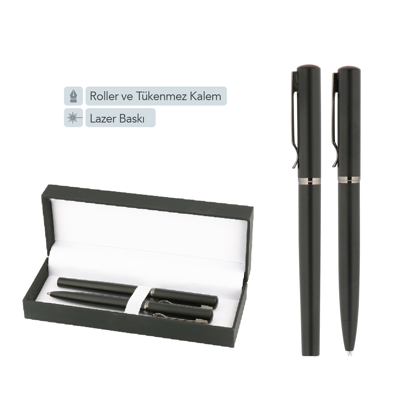 38236 - Roller ve Tükenmez Kalem Seti İle Yazı Sanatı