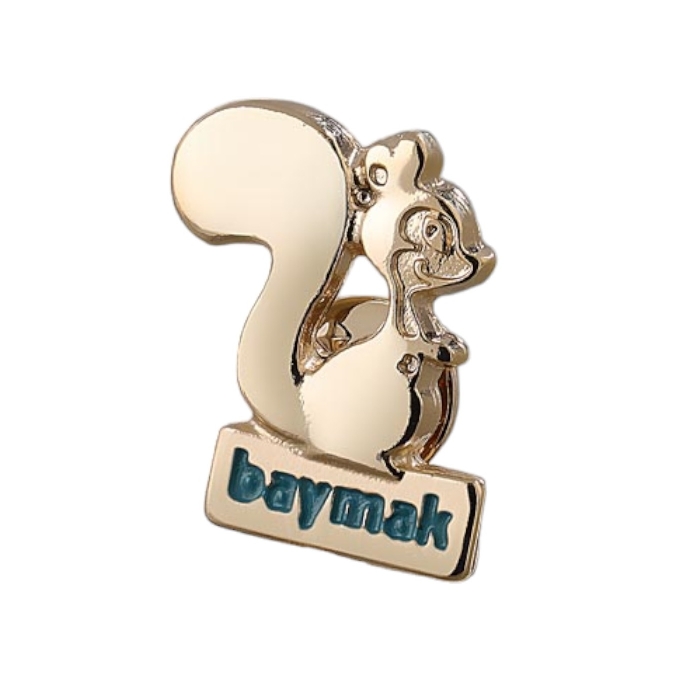 Baymak Logolu Promosyon Rozet