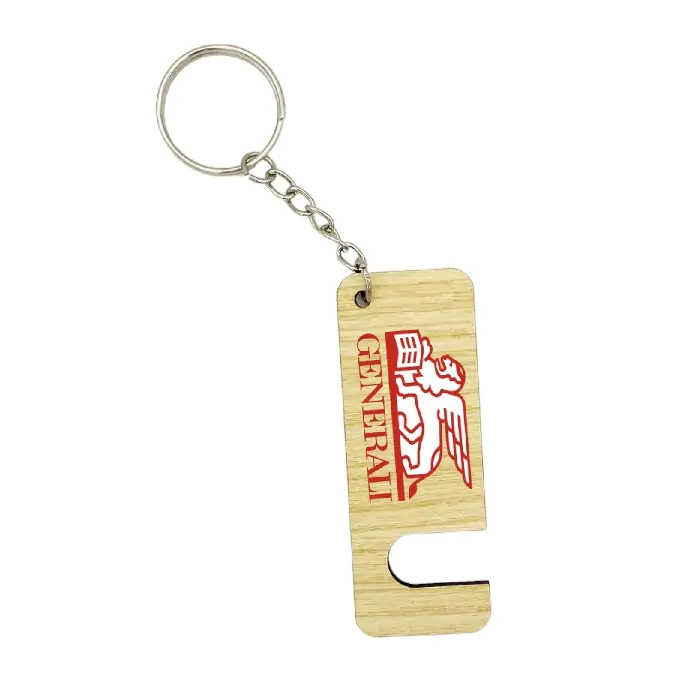 19000 - PH Telefon Stantlı Ahşap Anahtarlık