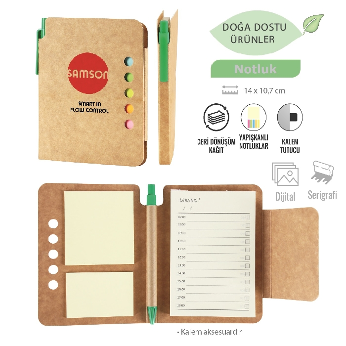 Geri Dönüşümlü Defter İle Temiz Dünya