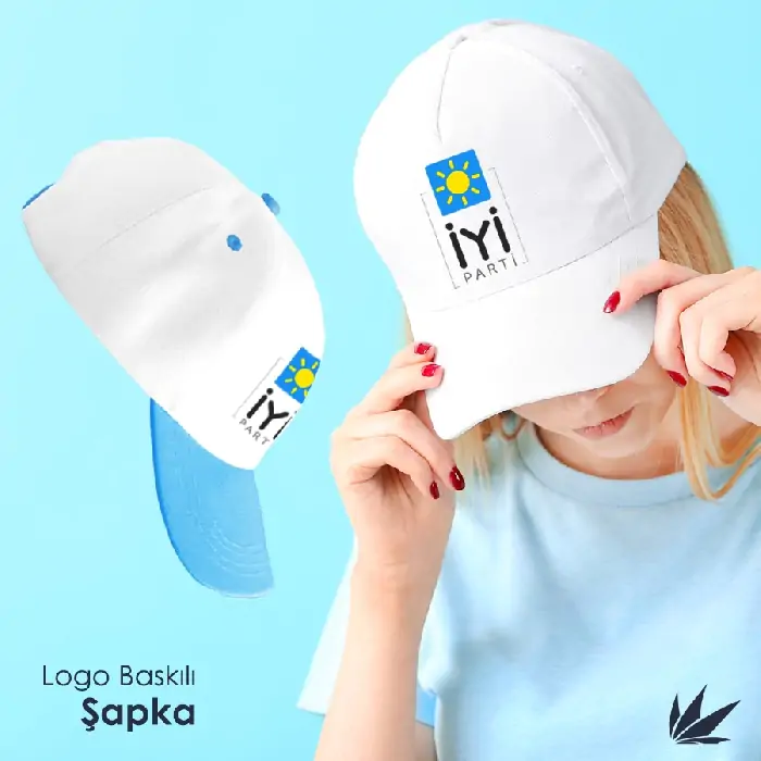 İYİ Parti Logo Baskılı Şapka