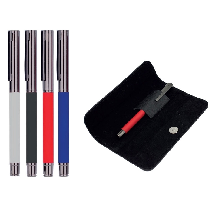 50881 - Modern Tasarımlı Promosyon Tekli Kılıflı Roller Kalem