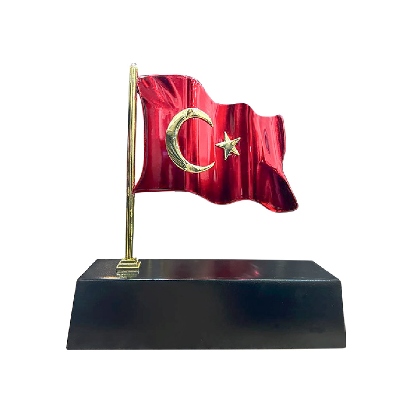 Bayrak Görselli Promosyon Masa İsimliği