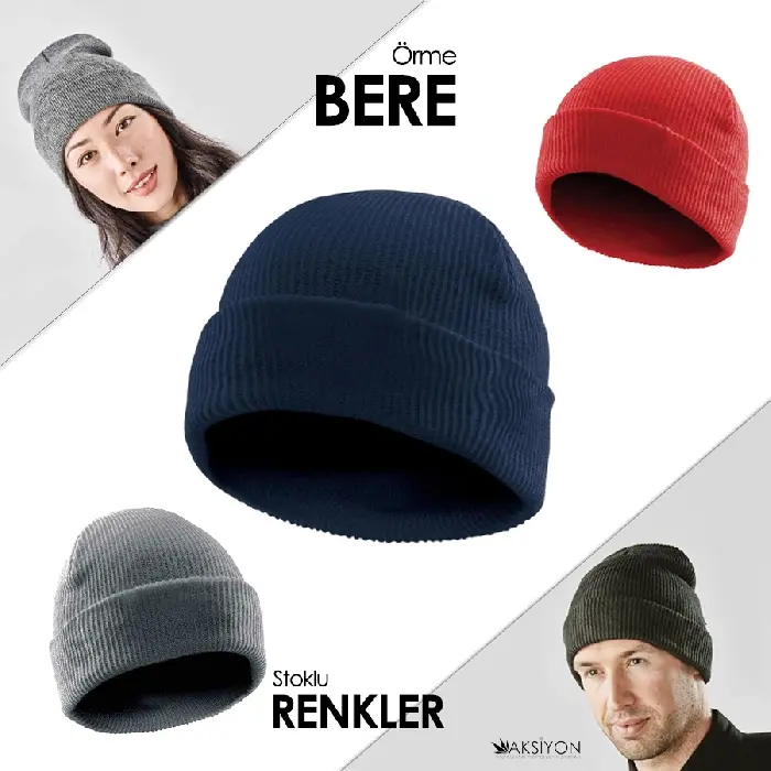 Dayanıklı Promosyon Ürünleri Triko Bere