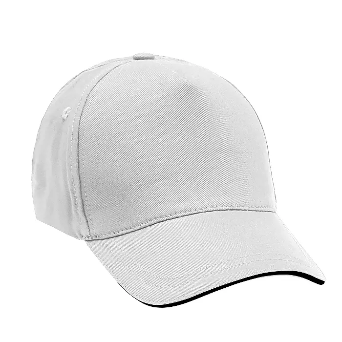 Beyaz Renk Sandwich Siper Promosyon Şapka