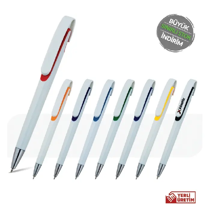 Ekonomik Basmalı Promosyon Tükenmez Kalem