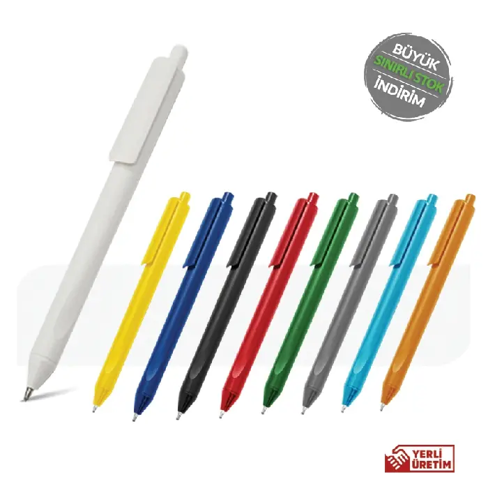 Kaliteli Promosyon Basmalı Tükenmez Kalem