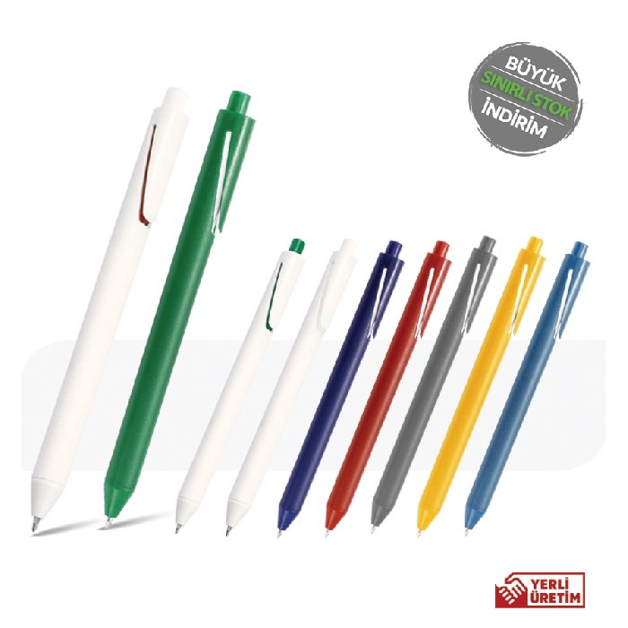 Plastik Promosyon Tükenmez Kalem