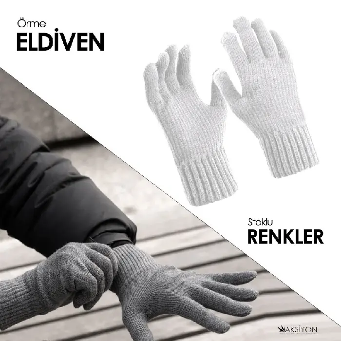 Şık Promosyon Ürünleri Örme Eldiven