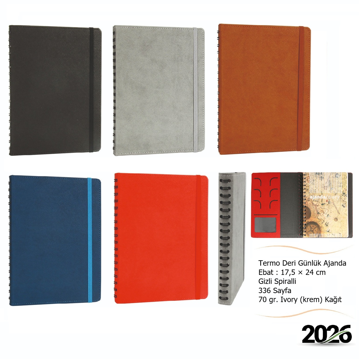 Promosyon 17,5 x 24 Ajanda