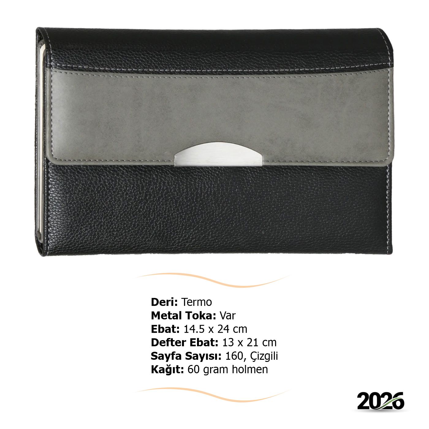 Promosyon Suni Deri Defter