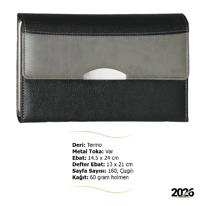 Promosyon Suni Deri Defter