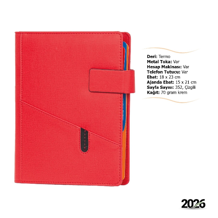 2026 Mekanizmalı Ajanda
