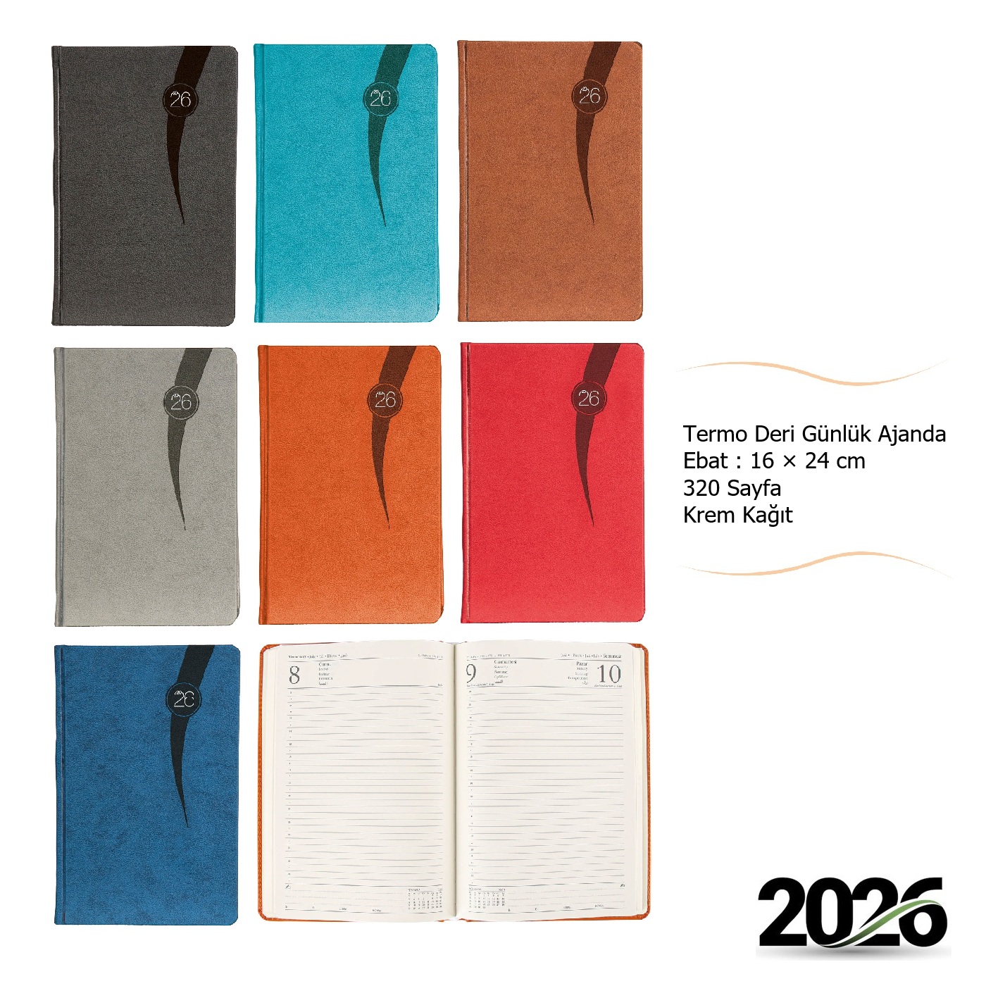 Promosyon 320 Sayfa Ajanda