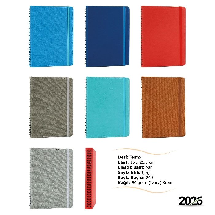 Tarihsiz Promosyon Defter