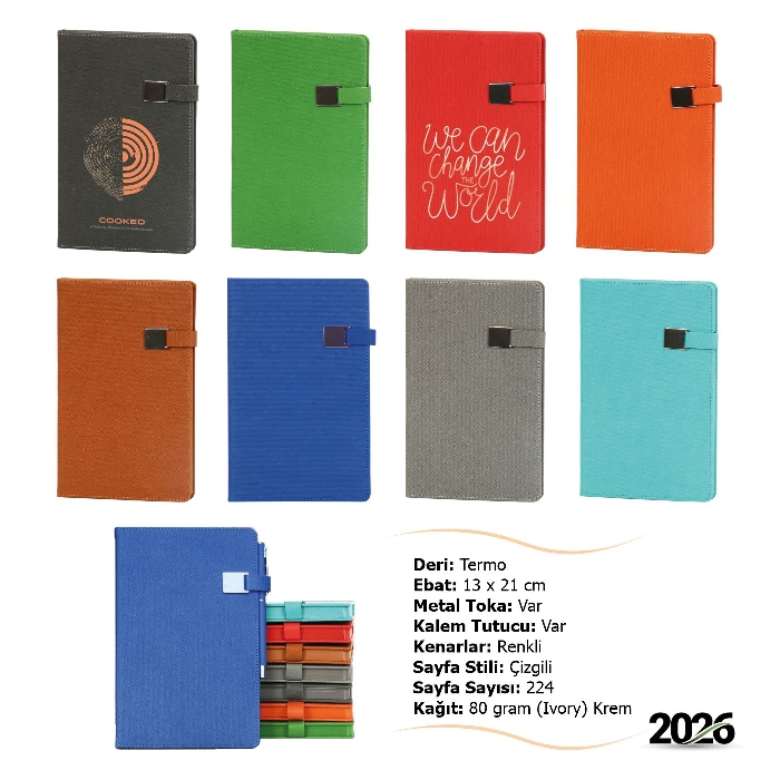 224 Sayfa Tarihsiz Defter