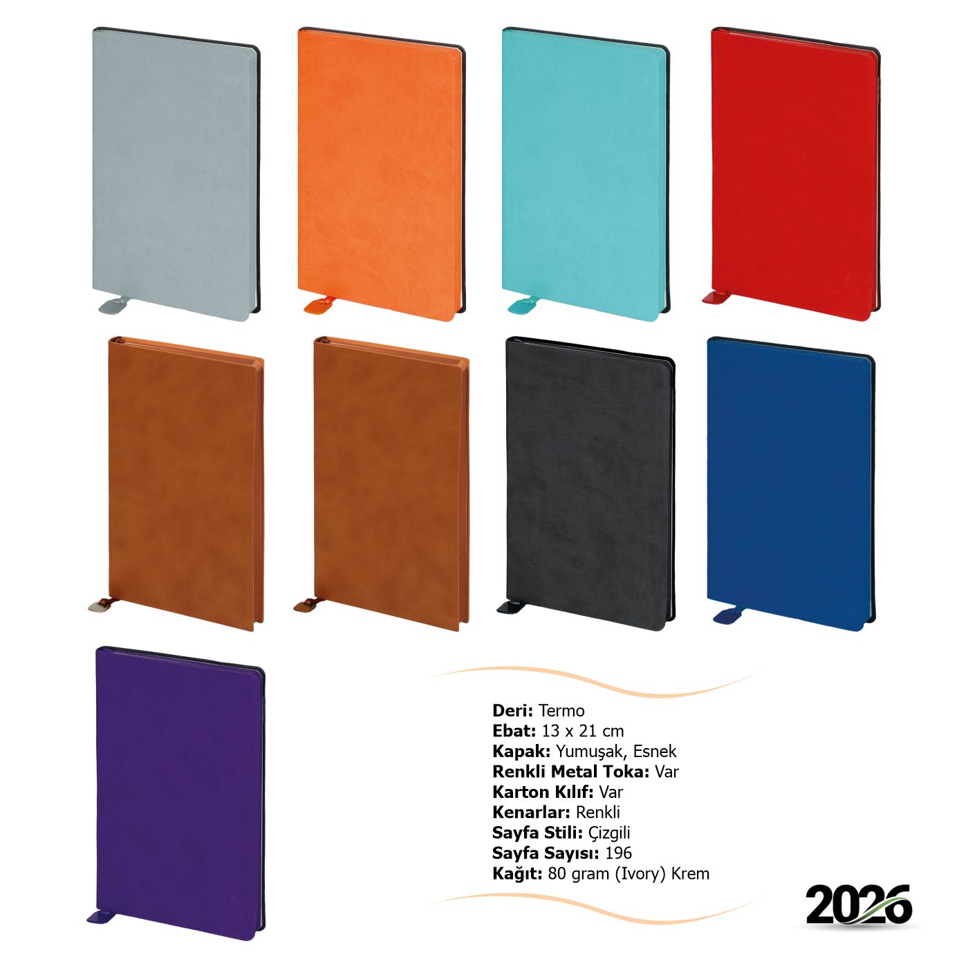 Termo Deri Tarihsiz Defter