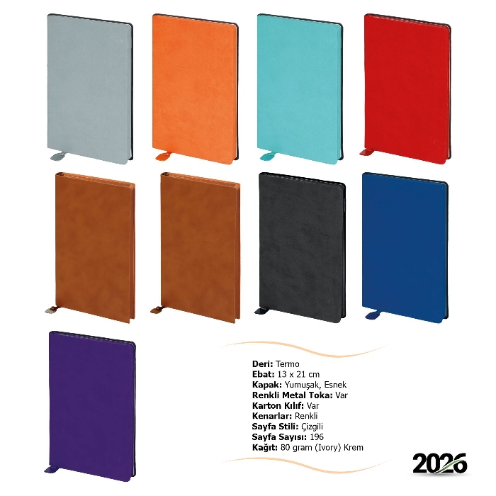 Termo Deri Tarihsiz Defter