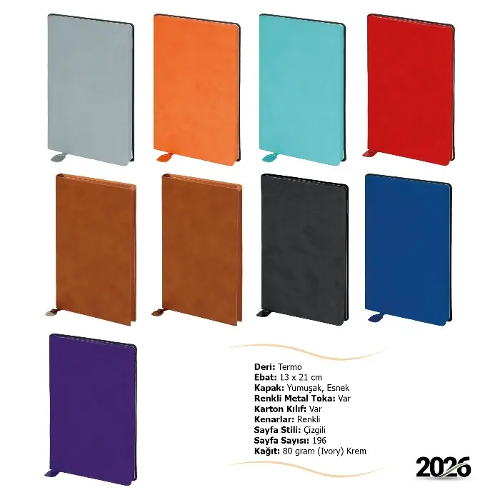 Termo Deri Tarihsiz Defter