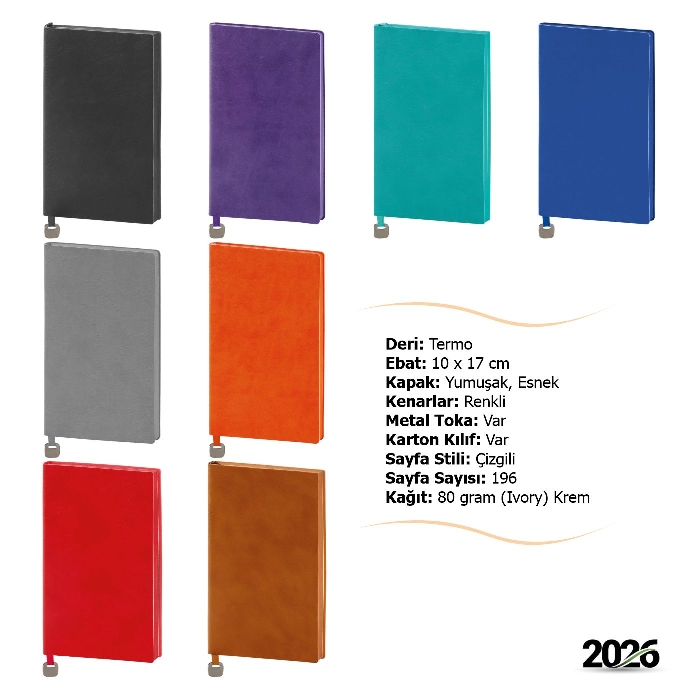 Termo Deri Promosyon Defter