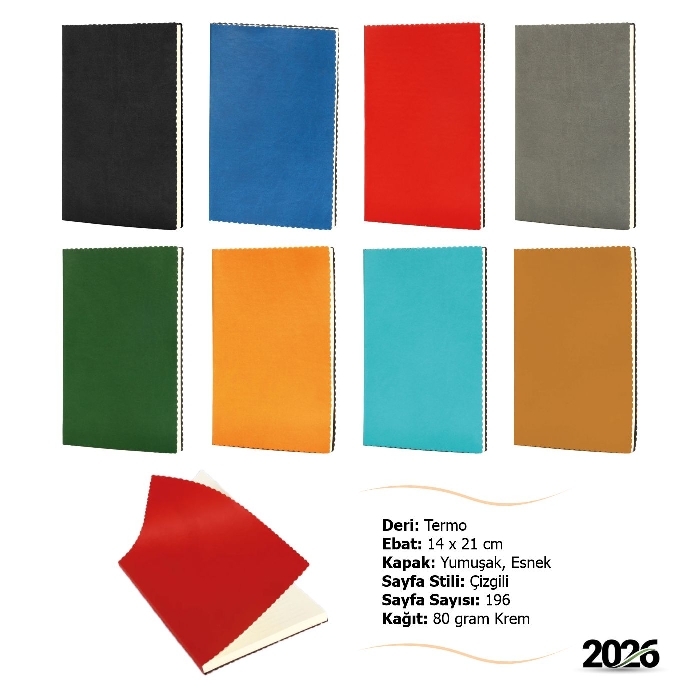 Promosyon 196 Sayfa Defter