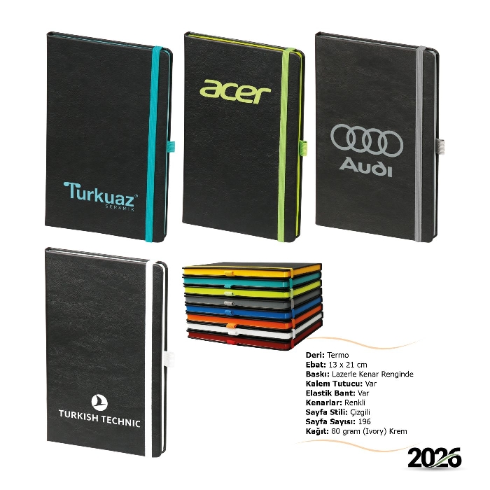 Çizgili Promosyon Defter